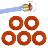 Maxbell 5Pcs O Ring Gasket Seal Lightweight Professional Sturdy Silicone Gasket Ring