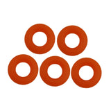 Maxbell 5Pcs O Ring Gasket Seal Lightweight Professional Sturdy Silicone Gasket Ring