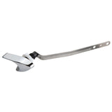 Maxbell Toilet Flush Handle Sturdy with Plastic Nut Easy Installation Replace Silver Length 8 cm