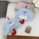 Maxbell Plush Tissue Box Holder Reusable Home Kitchen Car Bathroom Cute Paper Holder