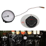 Maxbell Capillary Temperature Gauge Quick Response Liquid Water Oil Dial Thermometer A Fahrenheit
