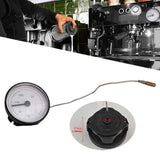 Maxbell Capillary Temperature Gauge Quick Response Liquid Water Oil Dial Thermometer A Fahrenheit
