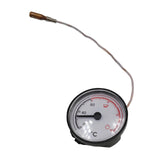Maxbell Capillary Temperature Gauge Quick Response Liquid Water Oil Dial Thermometer B Celsius