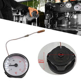 Maxbell Capillary Temperature Gauge Quick Response Liquid Water Oil Dial Thermometer C Celsius