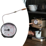 Maxbell Capillary Temperature Gauge Quick Response Liquid Water Oil Dial Thermometer C Celsius