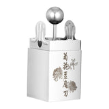 Maxbell Tofu Pressing Cheese Knife Portable Shredder for Household Flower Shape