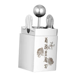 Maxbell Tofu Pressing Cheese Knife Portable Shredder for Household Flower Shape