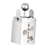 Maxbell Tofu Pressing Cheese Knife Portable Shredder for Household Flower Shape