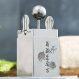 Maxbell Tofu Pressing Cheese Knife Portable Shredder for Household Flower Shape