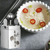 Maxbell Tofu Pressing Cheese Knife Portable Shredder for Household Flower Shape