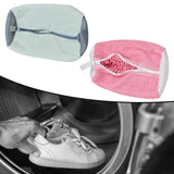 Maxbell Shoe Washing Machine Bag Portable for Washing Machine for Gym Shoes Trainers White