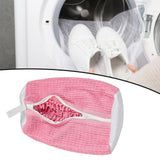 Maxbell Shoe Washing Machine Bag Portable for Washing Machine for Gym Shoes Trainers Pink