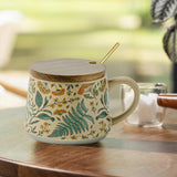Maxbell Ceramic Coffee Mug Stylish Multipurpose Drinkware Milk Cup Housewarming Gift Style A