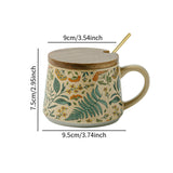 Maxbell Ceramic Coffee Mug Stylish Multipurpose Drinkware Milk Cup Housewarming Gift Style A