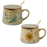 Maxbell Ceramic Coffee Mug Stylish Multipurpose Drinkware Milk Cup Housewarming Gift Style A