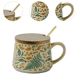 Maxbell Ceramic Coffee Mug Stylish Multipurpose Drinkware Milk Cup Housewarming Gift Style A