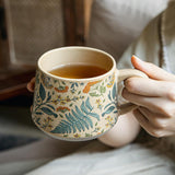 Maxbell Ceramic Coffee Mug Stylish Multipurpose Drinkware Milk Cup Housewarming Gift Style A