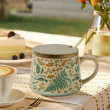 Maxbell Ceramic Coffee Mug Stylish Multipurpose Drinkware Milk Cup Housewarming Gift Style A
