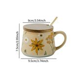 Maxbell Ceramic Coffee Mug Stylish Multipurpose Drinkware Milk Cup Housewarming Gift Style B