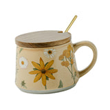 Maxbell Ceramic Coffee Mug Stylish Multipurpose Drinkware Milk Cup Housewarming Gift Style B