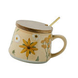 Maxbell Ceramic Coffee Mug Stylish Multipurpose Drinkware Milk Cup Housewarming Gift Style B