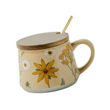 Maxbell Ceramic Coffee Mug Stylish Multipurpose Drinkware Milk Cup Housewarming Gift Style B
