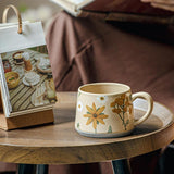 Maxbell Ceramic Coffee Mug Stylish Multipurpose Drinkware Milk Cup Housewarming Gift Style B