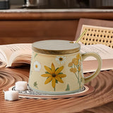 Maxbell Ceramic Coffee Mug Stylish Multipurpose Drinkware Milk Cup Housewarming Gift Style B
