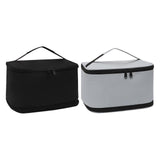 Maxbell Insulated Cooler Bag Warmer Insulated Thermal Bag for Trips Office Traveling black