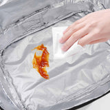 Maxbell Insulated Cooler Bag Warmer Insulated Thermal Bag for Trips Office Traveling grey