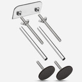 Maxbell 2Pcs Undermount Sink Bracket Adjustable Height for Restroom Bathroom Counter S