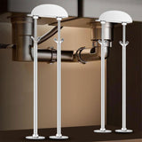 Maxbell 2Pcs Undermount Sink Bracket Adjustable Height for Restroom Bathroom Counter S