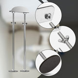 Maxbell 2Pcs Undermount Sink Bracket Adjustable Height for Restroom Bathroom Counter M