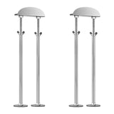 Maxbell 2Pcs Undermount Sink Bracket Adjustable Height for Restroom Bathroom Counter M