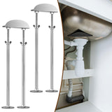 Maxbell 2Pcs Undermount Sink Bracket Adjustable Height for Restroom Bathroom Counter M