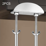 Maxbell 2Pcs Undermount Sink Bracket Adjustable Height for Restroom Bathroom Counter M