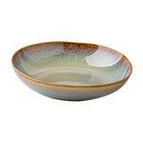Maxbell Ceramic Salad Plate Elegant Irregular Deep Plate for Restaurant Home Wedding