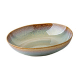 Maxbell Ceramic Salad Plate Elegant Irregular Deep Plate for Restaurant Home Wedding