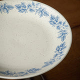 Maxbell Fruit Bowl Holder Serving Tray Cake Stand Dessert Round Ceramic Footed Plate