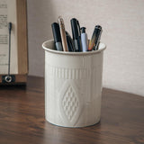 Maxbell Kitchen Utensil Holder Stable Modern Elegant Home Decoration Kitchen Counter White