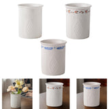 Maxbell Kitchen Utensil Holder Stable Modern Elegant Home Decoration Kitchen Counter White