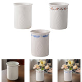 Maxbell Kitchen Utensil Holder Stable Modern Elegant Home Decoration Kitchen Counter White