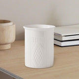 Maxbell Kitchen Utensil Holder Stable Modern Elegant Home Decoration Kitchen Counter White