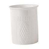 Maxbell Kitchen Utensil Holder Stable Modern Elegant Home Decoration Kitchen Counter White