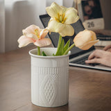 Maxbell Kitchen Utensil Holder Stable Modern Elegant Home Decoration Kitchen Counter White