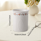 Maxbell Kitchen Utensil Holder Stable Modern Elegant Home Decoration Kitchen Counter With Flower Pattern