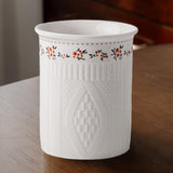 Maxbell Kitchen Utensil Holder Stable Modern Elegant Home Decoration Kitchen Counter With Flower Pattern