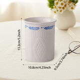 Maxbell Kitchen Utensil Holder Stable Modern Elegant Home Decoration Kitchen Counter With Leaves Pattern