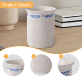 Maxbell Kitchen Utensil Holder Stable Modern Elegant Home Decoration Kitchen Counter With Leaves Pattern