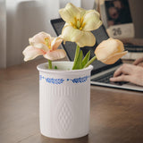 Maxbell Kitchen Utensil Holder Stable Modern Elegant Home Decoration Kitchen Counter With Leaves Pattern